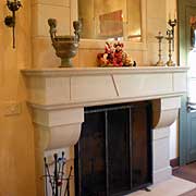 Fireplace detail